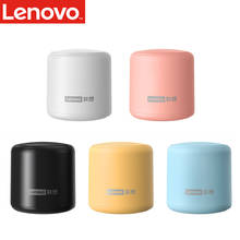 Lenovo-caixa de som l01 tws sem fio, mini speaker portátil, bluetooth 5.0, alto-falantes ambiente externo, barra de som portátil, com microfone 2024 - compre barato