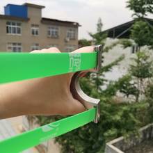 Stainless steel Slingshot For Hunting Catapult Flat rubber Band Outdoor Shooting Powerful Handheld Bow New 2019 New 2024 - buy cheap