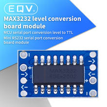 Placa de conversión de nivel mini RS232 MAX3232, módulo de serie de conversión de nivel TTL de giro, envío gratis 2024 - compra barato