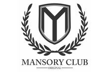 Mansory Club с венком, автомобильные наклейки, защитный знак, покрытый пшеничными ушками, автомобильные наклейки для искусственных дверей, дизайн FA125 2024 - купить недорого