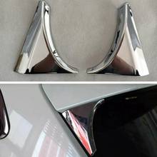 Car ABS Chrome 2Pcs Rear Window Tailgate Spoiler Trims Cover Fit for Nissan Qashqai J11 2014 2015 2016 2017 2018 2024 - buy cheap