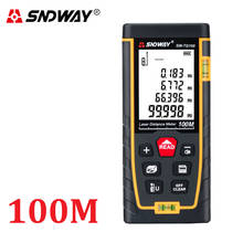 Sndway-medidor de distância a laser, ferramenta de medida, 120m, 100m, 70m, 50m, régua, dispositivo de construção 2024 - compre barato