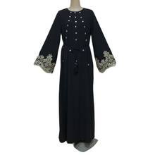 Factory direct F825 diamond-studded Abaya dress with Muslim embroidery Turkey Middle East dubai is a hot seller of long skirts 2024 - buy cheap