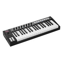 WORLDE Blue whale 37 Portable USB MIDI Controller Keyboard 37 Semi-weighted Keys High-quality 2024 - buy cheap