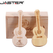 JASTER  promotion wooden guitar and bamboo guitar(free custom logo)+BOX USB 2.0 4GB/8GB/16GB/32GB/64GB/128GB USB flash drive 2024 - buy cheap