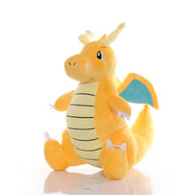 Big Size 35cm TAKARA TOMY Pokemon Dragonite Plush Toys Soft Stuffed Animals Toys Doll Gifts for Children Kids 2024 - buy cheap