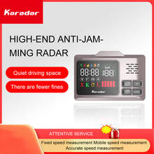 Karadar 980 Car GPS Radar Detector Police Speed Alarm Russian 360 Degree X K CT L Antiradar Multiple Modes 2.4inch LED Screen 2024 - buy cheap