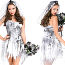 Женский костюм на Хэллоуин, аниме, косплей, призрак, невеста, Ролевые сексуальные костюмы на Хэллоуин, униформа 2024 - купить недорого