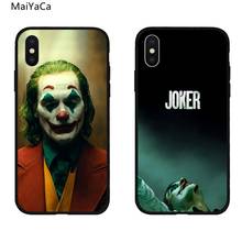 Maiyaca joker joaquin phoenix capas de telefone para o iphone 4S 5S 6 s 7 8 plus x xs xr 11 pro para samsung caso macio tpu borracha silicone 2024 - compre barato