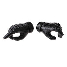 For 1/6 Scale  Action Figure Male Body Parts - Men's Black Hand Gloves 2024 - buy cheap