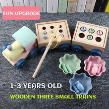 Wooden Montessori Educational Kids Toys Magnetic Games Fishing Train Catch Worm Preschool Early Educational Building Blocks Toy 2024 - buy cheap