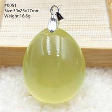 Natural Yellow Citrine Crystal Pendant Water Drop Women Men Citrine Wealthy Stone Bead Necklace Fashion Rare Brazil AAAAA 2024 - buy cheap