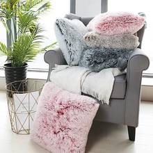 Capa de almofada de pelúcia, capa de almofada para sofá, sala de estar, decoração nórdica de casa, 45*45 2024 - compre barato