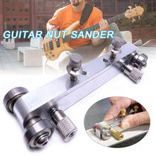 Guitar Bass Nut and Bridge Saddle Sander Precision Guitar Nut Saddle Sanding Tool Luthier Tool Bass Instruments SAL99 2024 - buy cheap