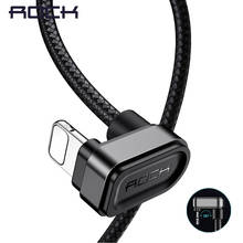 ROCK U Shape Game Cable for Lighting USB Cable for iPhone X 8 7 6 Fast Charging Cord 8 pin Charger Cables 2024 - buy cheap