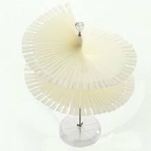 120Pcs Fan Nail Polish Color Card with Practice Display Stand Manicure Tool 2024 - buy cheap