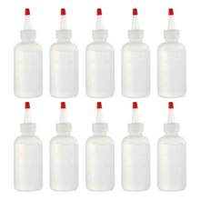 10pcs 120ML Plastic Squeeze Bottles with Scale Empty Squirt Bottle Dispenser Dropper for Home Storage Bottles(White) 2024 - buy cheap