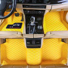 Alfombrilla personalizada para el suelo del coche, accesorio para el pie de la alfombra, compatible con Genesis GV80 2020 2021 2024 - compra barato
