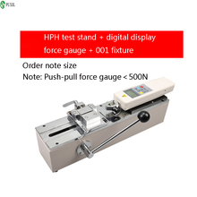 Ручная горизонтальная тестовая стойка HPH, указатель с цифровым дисплеем, нажимной тестер, измерение силы клеммы проводки 2024 - купить недорого