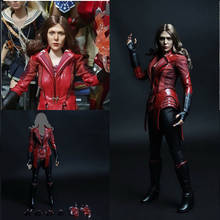 In Stock For Collection 1/6 Scale Elizabeth Olsen Scarlet Witch Head Sculpt Clothes Accessory for 12 Inches DIY Action Figures 2024 - buy cheap