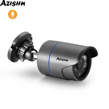 Камера видеонаблюдения AZISHN H.265, 4 МП, водонепроницаемая, с функцией ночного видения 2024 - купить недорого