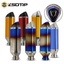 Zsdtrp-silenciador de escapamento universal para motocicletas, com db killer, sistemas de escape para msx125, tmax530, cbr600, z750 2024 - compre barato