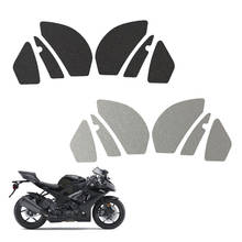 Adesivo de tração para tanque de motocicleta, almofada lateral para combustível e joelho, decalque protetor para kawasaki zx10r ZX-10R 2008 2009 2010 2024 - compre barato