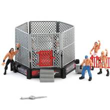 DIY Realistic Wrestler Building Wrestling Playset Pretend Play Educational Toy New 2024 - buy cheap