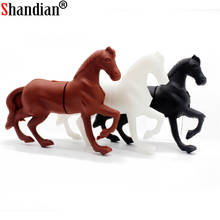 Shandian-pen drive usb 2.0 horse, venda em atacado, 4gb, 8gb, 16gb, 32gb, 64gb 2024 - compre barato