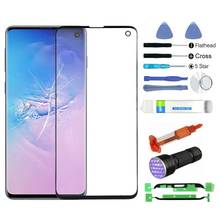 Kit de pantalla de cristal frontal exterior de repuesto, accesorios para teléfono móvil Samsung Galaxy S8/S9 +/S10e/S10/S10 + 2024 - compra barato