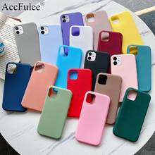 Cute Matte Solid Candy Phone Case For Huawei Y9 Prime 2019 Y9A Y9S Y8P Y8S Y7 2018 Y6P Y6 II Selfie Simple Silicone TPU Case 2024 - buy cheap