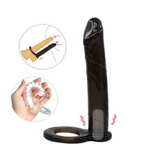 Double Penetration Vibrator Sex Toys Penis Strapon Dildo Vibrator, Strap On Penis Anal Plug for Man, Adult Sex Toys for Beginner 2024 - buy cheap