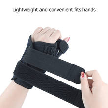 Adjustable Elastic Two-way Thumb Stabilizer Finger Support Wrist Band Brace Splint Wrist Hand Protector Bandage 2024 - buy cheap