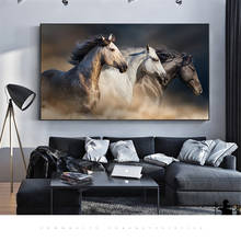 Animal Art Running Horses Canvas Painting Wall Art Pictures For Living Room Modern Abstract Canvas Art Prints Posters No Frame 2024 - buy cheap