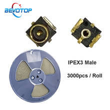 3000 ~ 5000 шт./упак. uFL u.FL IPX IPEX3 штекер основание для паяльной панели печатной платы, 3-го поколения IPEX-3 PCB RF проводной коннектор 2024 - купить недорого