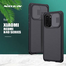 for Xiaomi Redmi K40 Pro Case Nillkin CamShield Slide Camera Frosted Shield Textured Cover for Xiaomi Redmi K40 Pro Plus Case 2024 - buy cheap