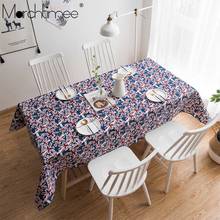 Vintage Britain Tablecloth Decorative Cotton Linen Kitchen Tablecloth Rectangular Tablecloths Nordic Style Dining TV Table Cover 2024 - buy cheap