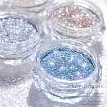 Nail Crystal Diamond Powder Nail Art Neon Nail Powder Pigment Nail Glitter Sparkle Shining Chrome Dust Nail Decoration 2024 - buy cheap