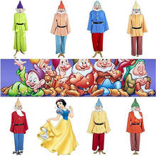 Halloween Party cosplay costume Movie anime Snow White and Seven Dwarfs Costume Cosplay Custom made Carnival 2024 - buy cheap