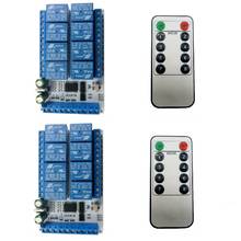 Módulo de interruptor de control de relé infrarrojo, reemplazo de 433M, 315M, EV1527, PT2262, DC 5V, 12V, 8ch, IR, placa VS1838, IR23F08, 2 uds. 2024 - compra barato