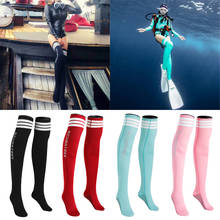 1.5mm Neoprene Women Diving Long Socks Water Sport Scuba Swim Snorkeling Surfing Wetsuit Booties Beach Dive Stocking Fin Sock 2024 - buy cheap