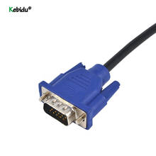 Cable de extensión VGA HD de 15 Pines, Cable VGA macho a macho, núcleo de cobre para PC, ordenador, Monitor, proyector, 1,3 m 2024 - compra barato