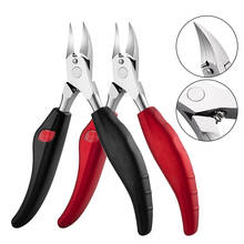 Nail Cuticle Scissors Stainless Steel Manicure Pedicure Tools Black/Blue/Red/Rose Gold Dead Skin Scissor Nipper Clipper Tool 2024 - buy cheap