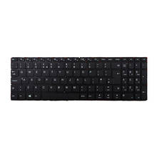 Английская раскладка для замены клавиатуры для ноутбука Lenovo IdeaPad 310-15ISK 310-15IKB V310-15ISK 2024 - купить недорого