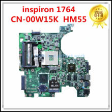High Quality For DELL 1764 Laptop Motherboard CN-00W15K 00W15K 0W15K DA0UM3MB8E0 HM55 PGA989 DDR3 100% Tested Fast Ship 2024 - buy cheap