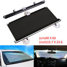 Curtain For Car Car Automatic Retractable Sunshade Sun Block Shutter UV Protection Side Window Block Sun Shade  Telescopic 2024 - buy cheap