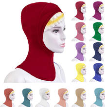 Muslim Women Under Scarf Hat Cap Turban Neck Cover Headwear Warp Bonnet India Beanies Niquabs Amira Ramadan Middle East Fashion 2024 - buy cheap