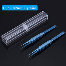 Titanium Alloy Precision Tweezers Clip 0.02mm Jump Line Tweezer for iPhone Motherboard Fly Line Fingerprint Repair Tools 2024 - buy cheap