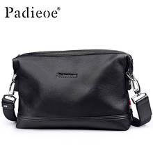 Padieoe crossbody bags for men leather shoulder bags satchel bag sling bag purses fashion vintage 2024 - buy cheap