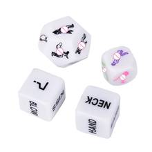 Sale Fun Sex Dice Romance Love Humour Adult Glow In The Dark Sexy Party Game Instructions for Couples 2024 - buy cheap